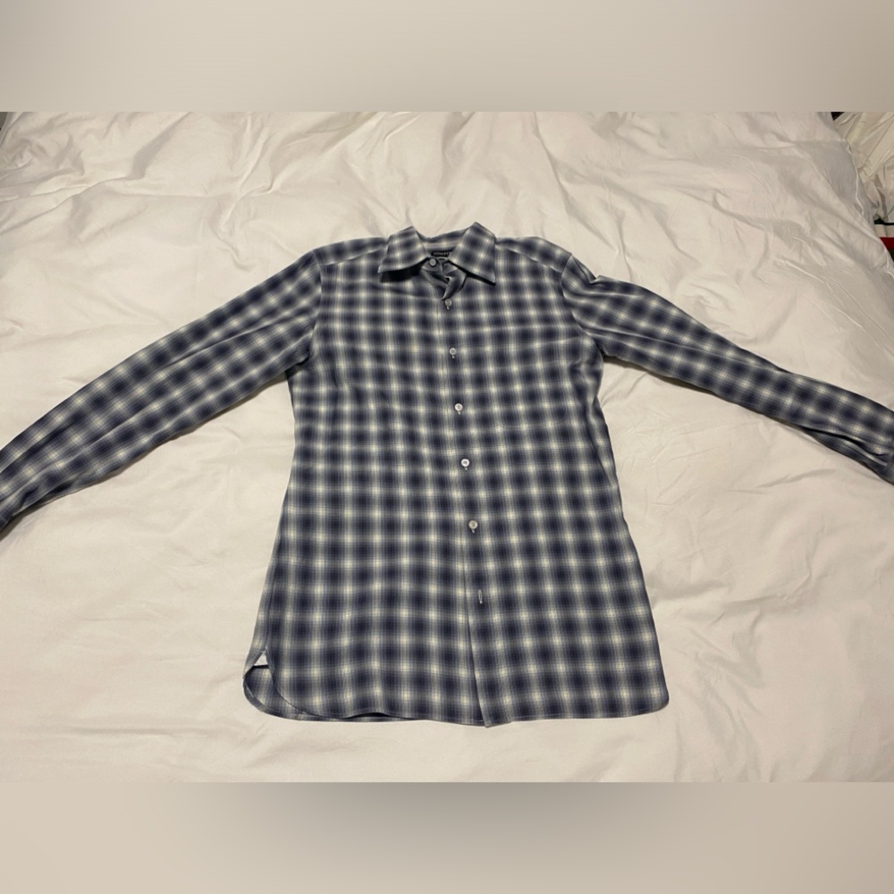 Tom Ford Checkered Casual Button Down Shirt